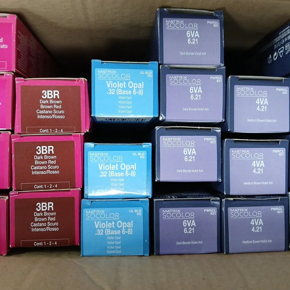 BOX OF APPROXIMATELY 20 ASSORTED MATRIX SO COLOUR BEAUTY PRODUCTS