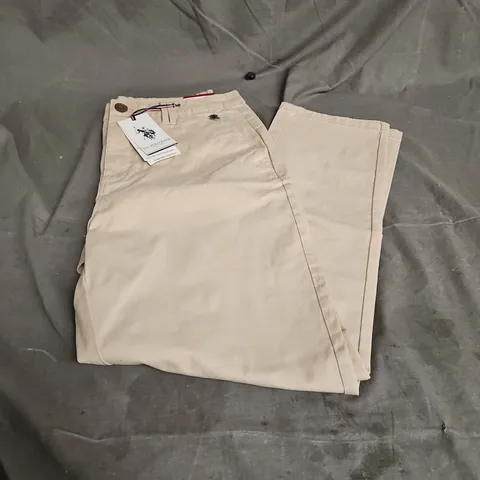 US POLO ASSN TROUSERS IN SMOKE GREY SIZE L
