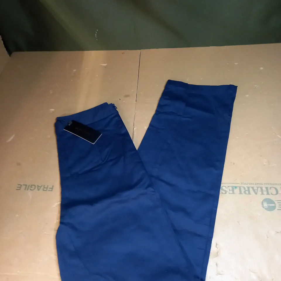 KINTSUGI NAVY WIDE LEG TROUSERS SIZE 8