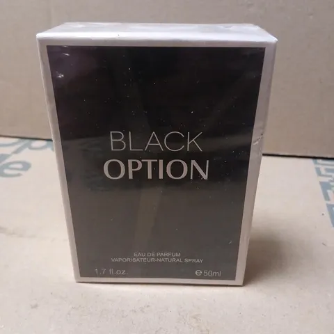 BOXED AND SEALED Y BLACK OPTION EAU DE PARFUM 50ML