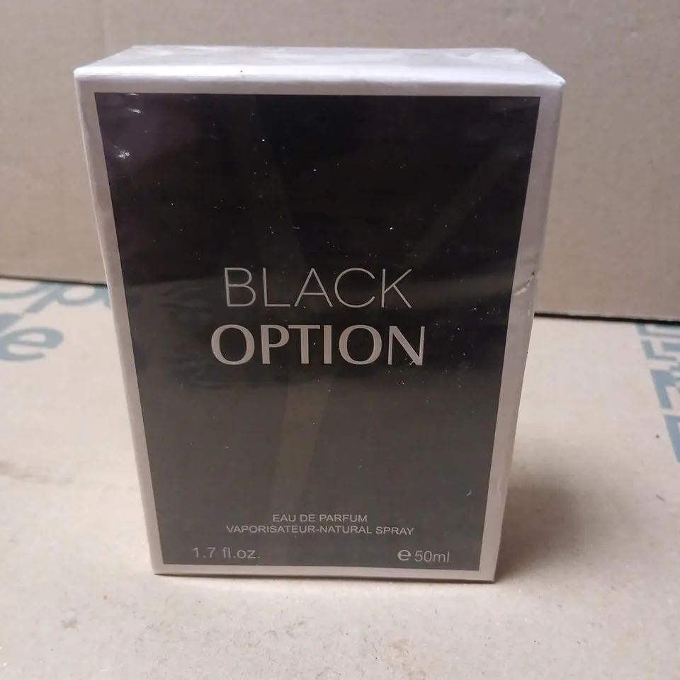 BOXED AND SEALED Y BLACK OPTION EAU DE PARFUM 50ML