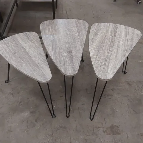 SET OF 3 SIDE TABLES