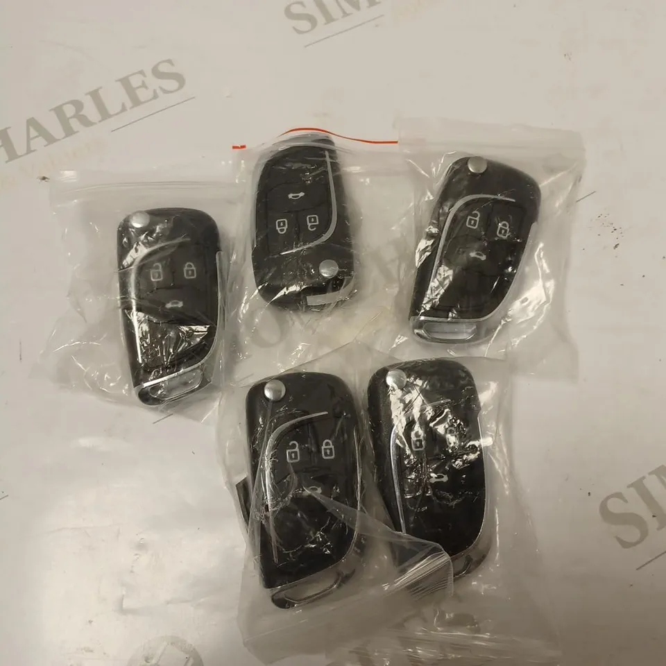 KEYECU MODIFIED 3 BUTTON FLIP REMOTE KEY SHELL CASE