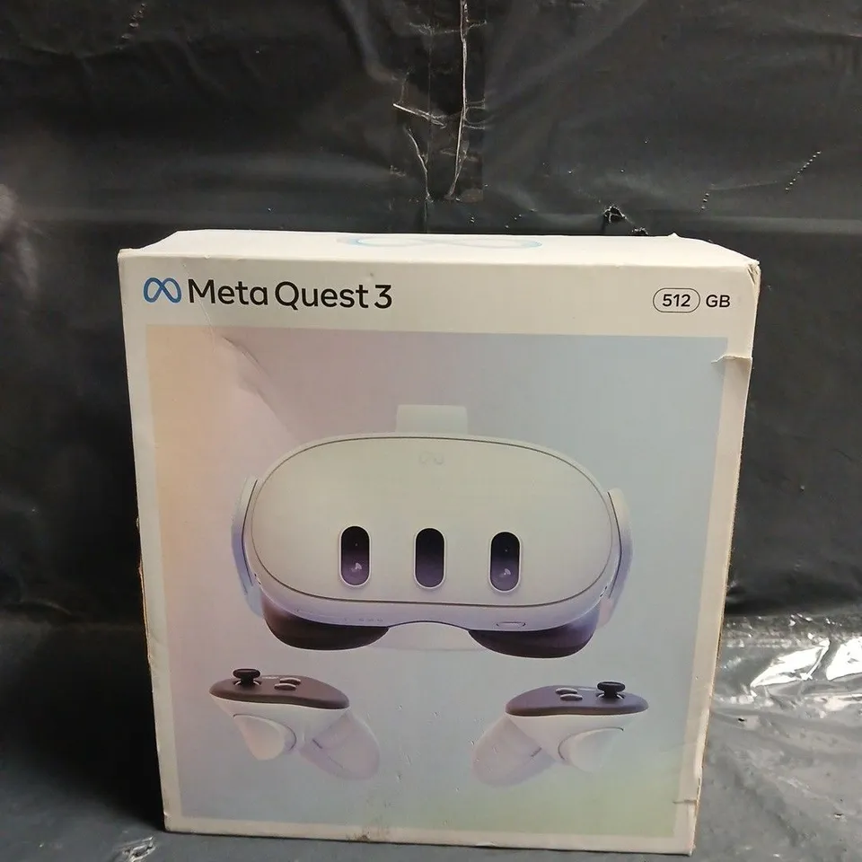 META QUEST 3 VR HEADSET WITH CONTROLLERS – 512 GB (BOXED)