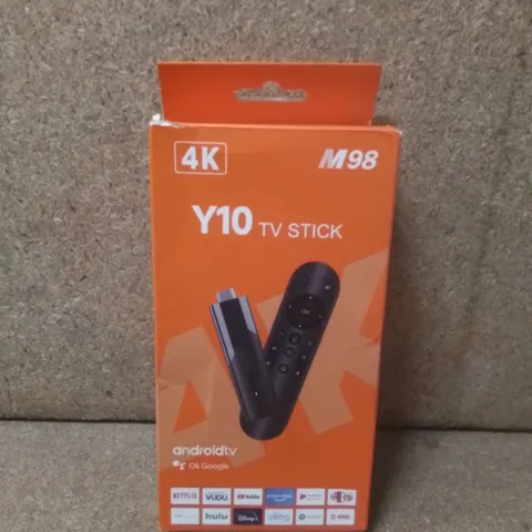 BOXED M98 Y10 ANDROID TV STICK