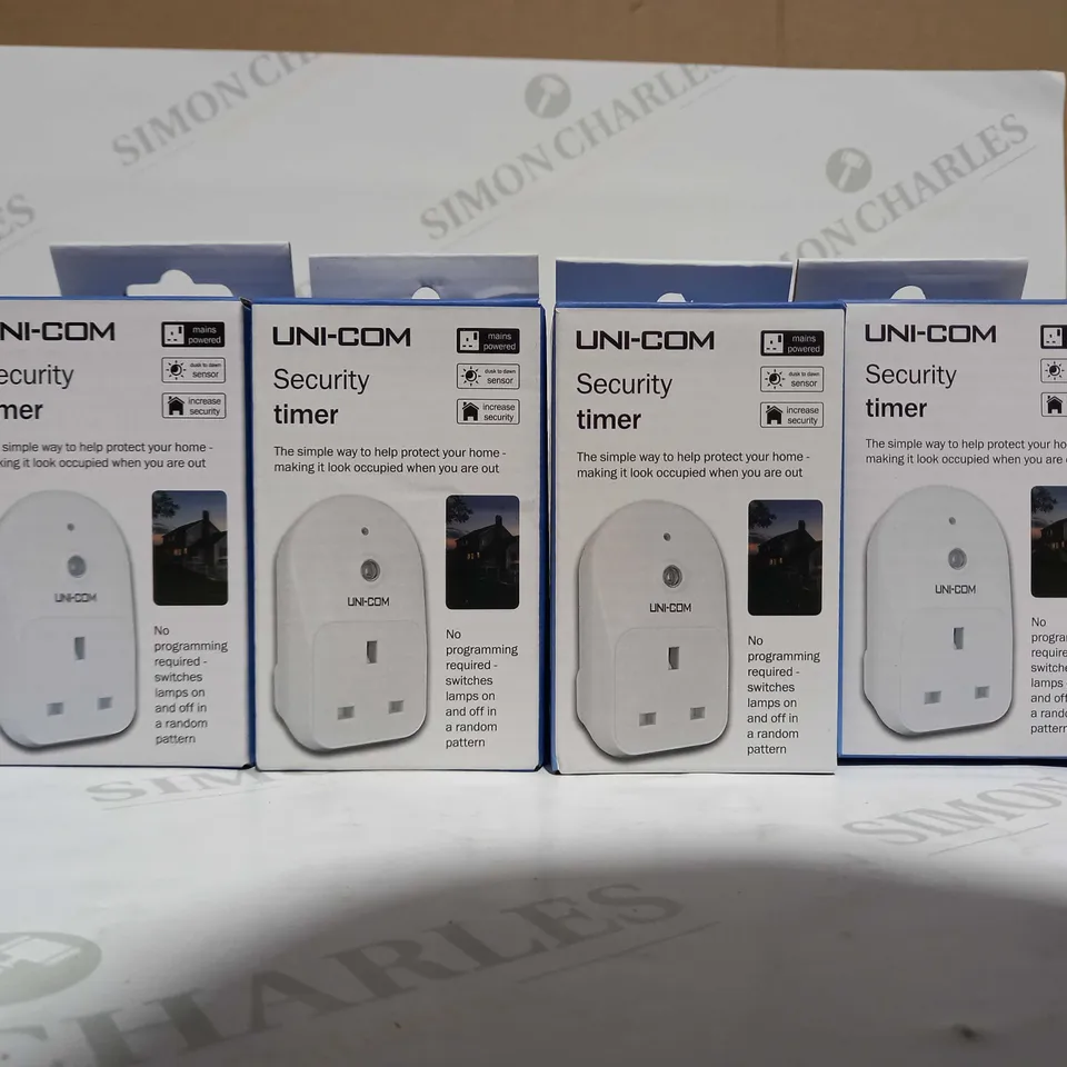 UNI-COM SET OF 4 SECURITY TIMERS