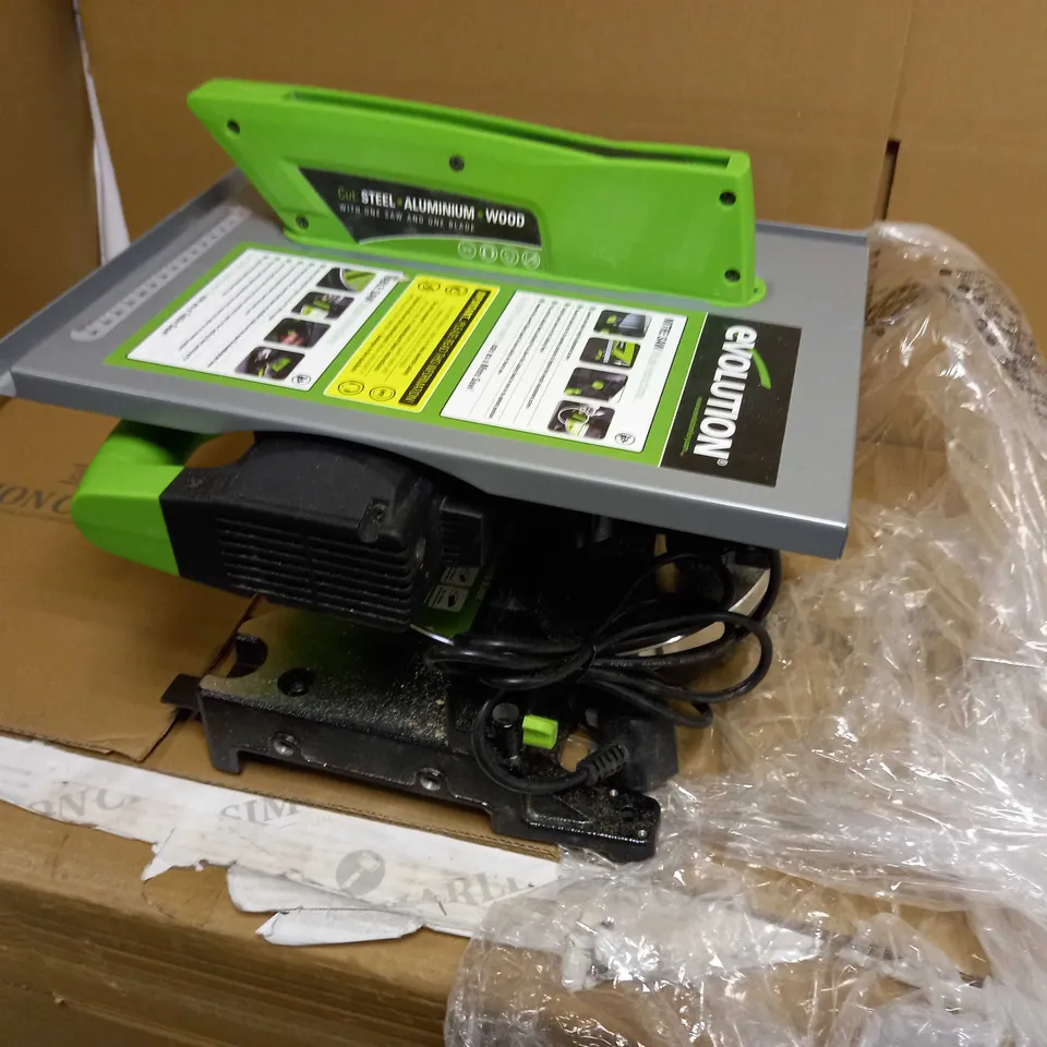 EVOLUTION MULTIPURPOSE MITRE/TABLE SAW