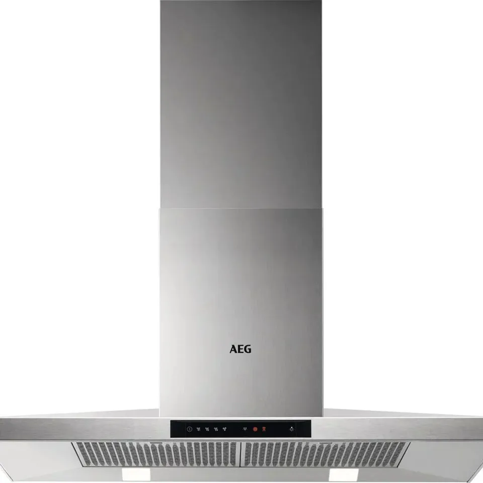 ELECTROLUX WICKES 60cm CURVED GLASS COOKER HOOD STAINLESS STEEL Model EFL396A RRP £142