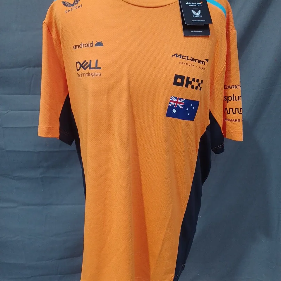 CASTORE MCLAREN REPLICA SET UP TEE - L