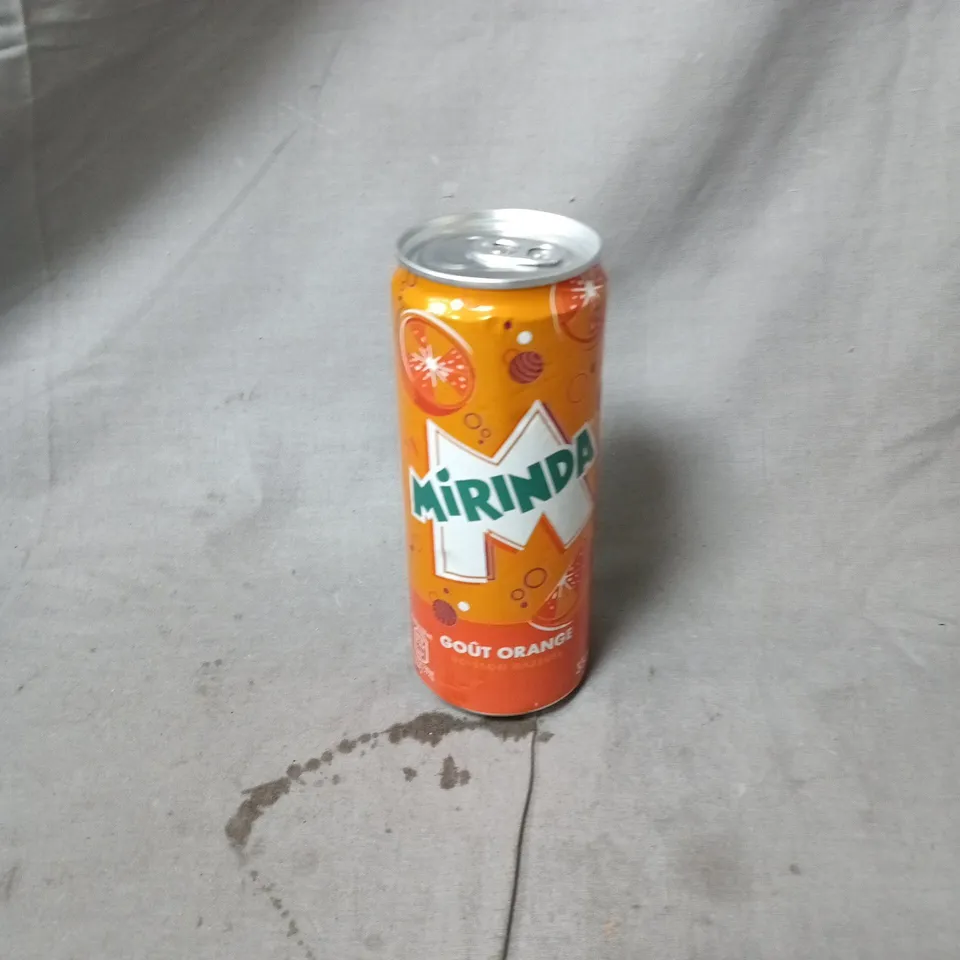 APPROXIMATELY 12 X MIRINDA GOUT ORANGE 33CL