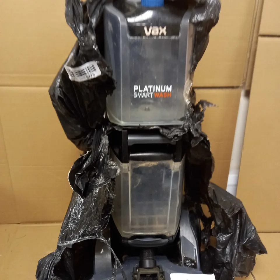 VAX PLATINUM SMART WASH CARPET WASHER COLLECTION 