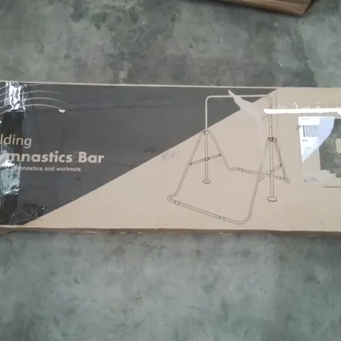 FOLDING GYMNASTICS BAR BLUE