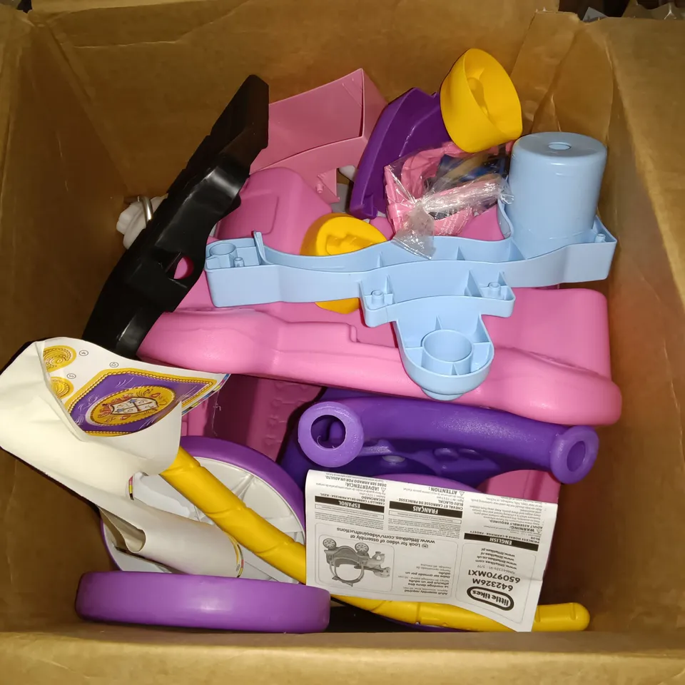 BOXED LITTLE TIKES PRINCESS COSY HORSE CHARIOT  RRP £134.99