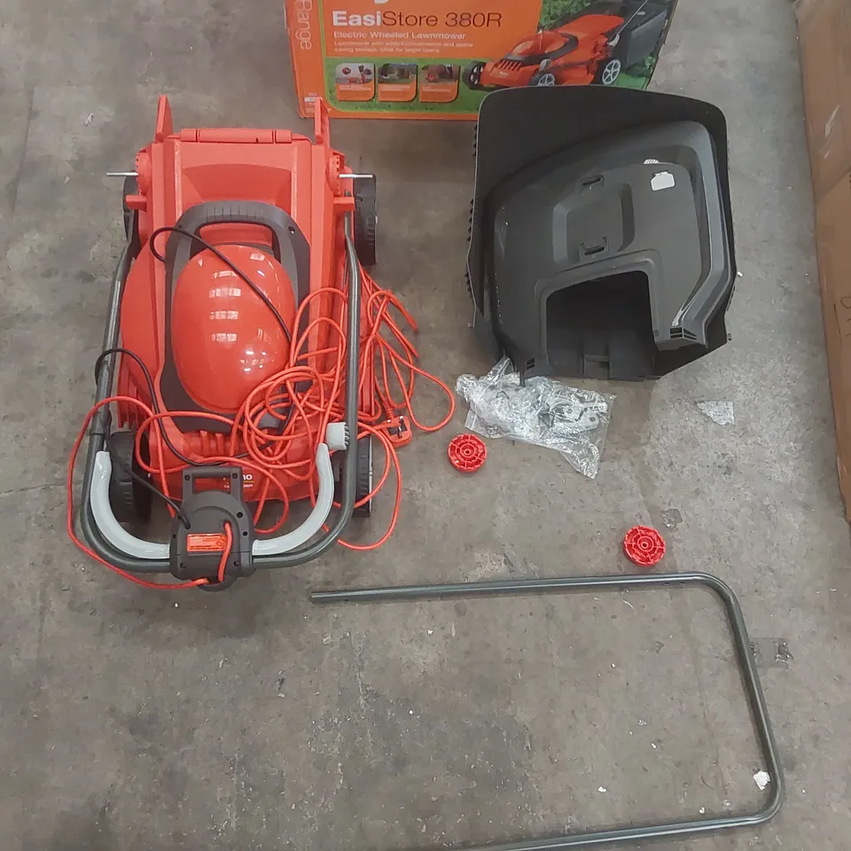 BOXED FLYMO EASISTORE 380R 9679875-01 ELECTRIC LAWNMOWER