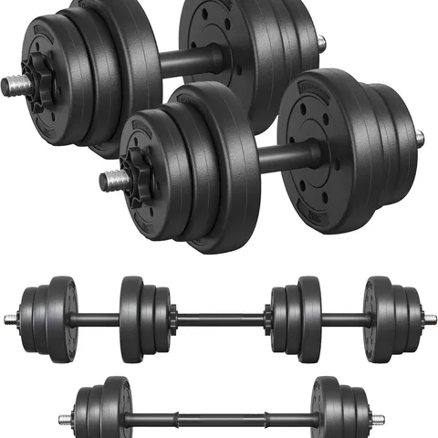 BOXED SONGMICS 2-IN-1 DUMBBELLS SET
