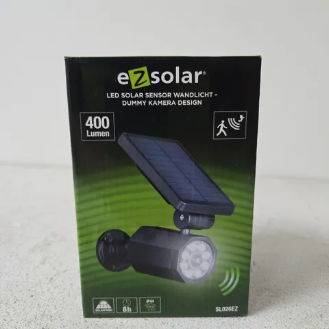 EZSOLAR LED SOLAR SENSOR WALL LIGHT