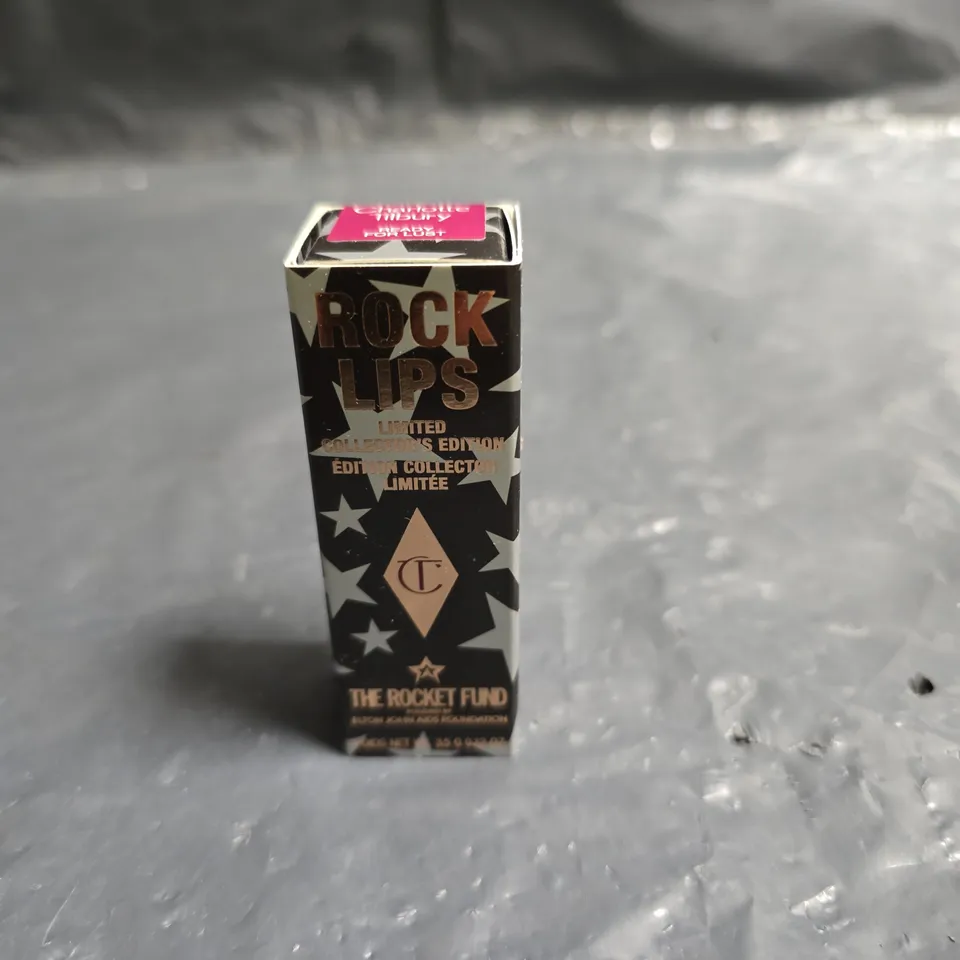 CHARLOTTE TILBURY ROCK LIPS LIMITED EDITION LIPSTICK READY FOR LUST 3.5G