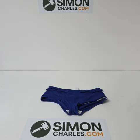 BUFFALO BLUE BIKINI SHORTS - SIZE UK 14