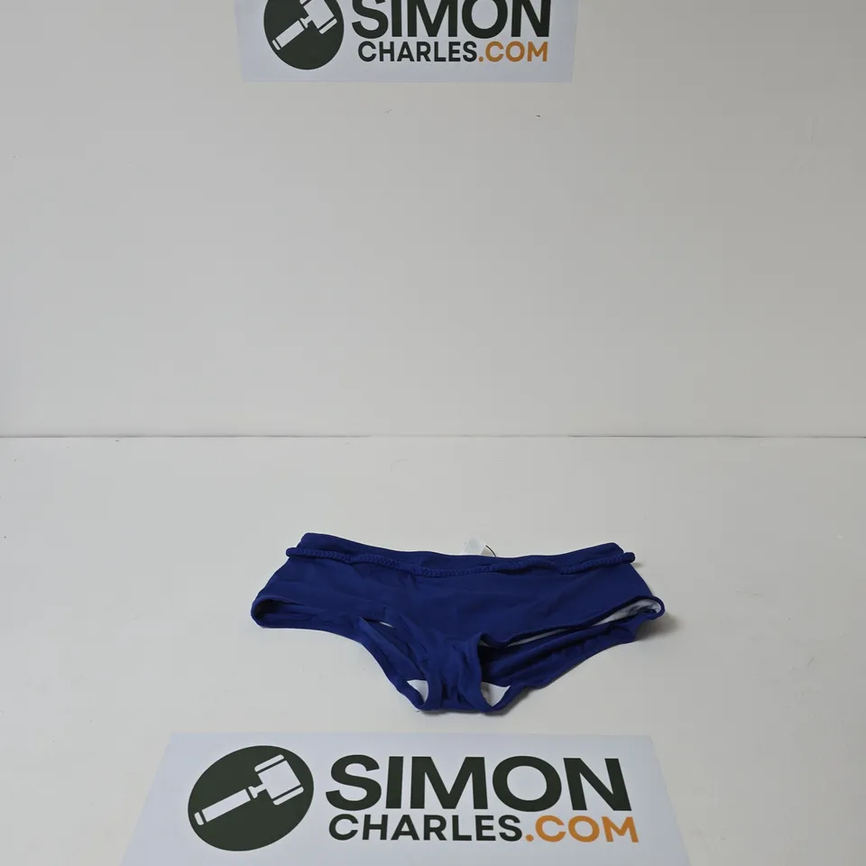 BUFFALO BLUE BIKINI SHORTS - SIZE UK 14