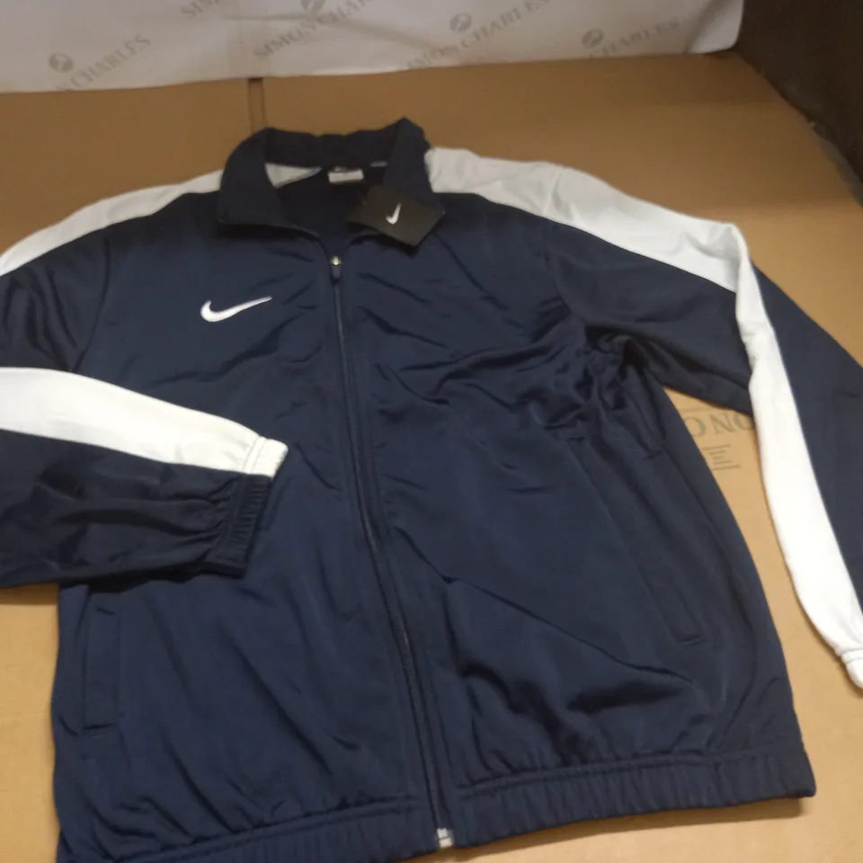 NIKE ZIP THROUGH TRACK TOP - S