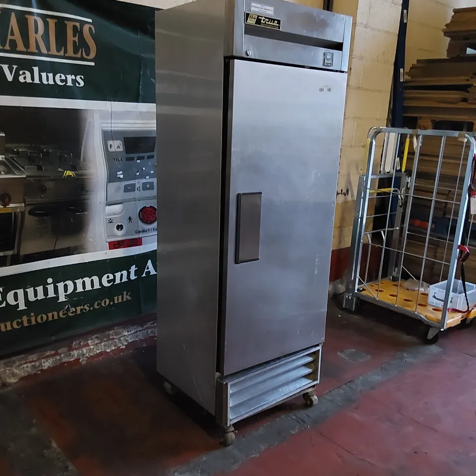 TRUE REFRIGERATION T-19E COMMERCIAL STAINLESS STEEL FRIDGE 