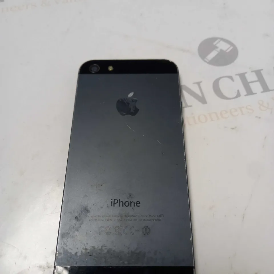 APPLE IPHONE BLACK MODEL A1429