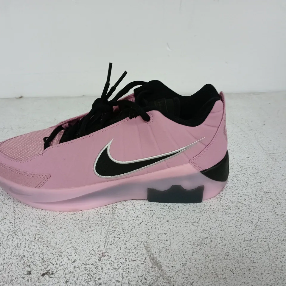 UNBOXED PAIR OF NIKE REACTX TRAINERS IN PINK - UK 8