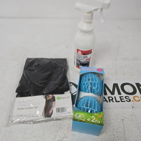 APPROXIMATELY 10 ASSORTED HOUSEHOLD PRODUCTS TO INCLUDE LAUNDRY BALLS, HOB CLEANER, ROOT KILLER ETC 