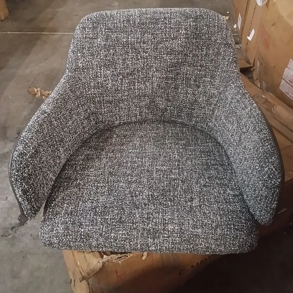 BOXED SET OF 2 FABRIC DINING CHAIRS