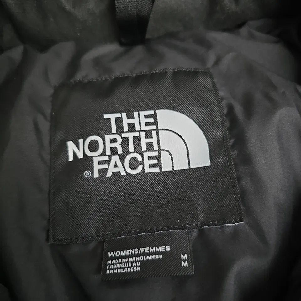 THE NORTH FACE WOMEN'S BLACK PUFFER JACKET – SIZE M