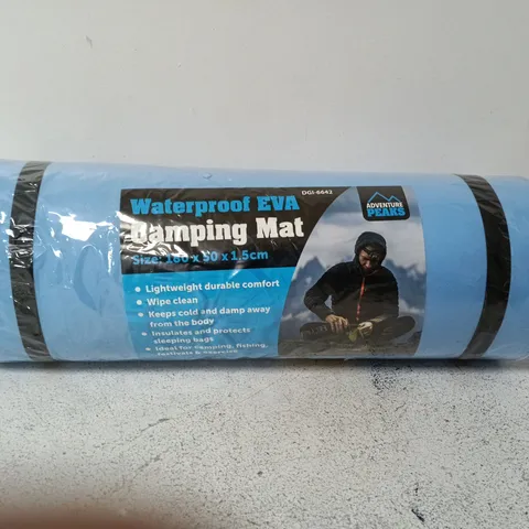 ADVENTURE PEAKS WATERPROOF EVA CAMPING MAT – BLUE, 180 X 50 CM
