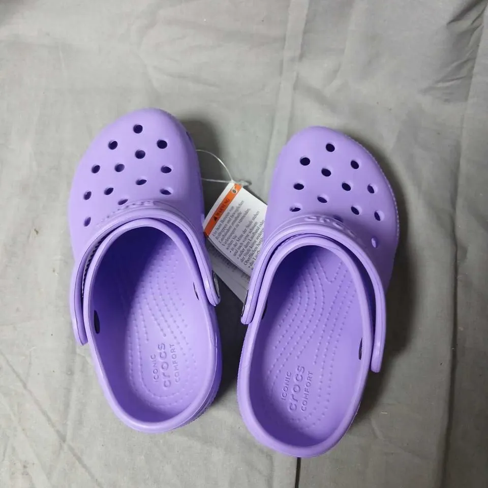 CROCS CLASSIC CLOG KIDS' – PURPLE, UK 10 (EU 29 / US 11)