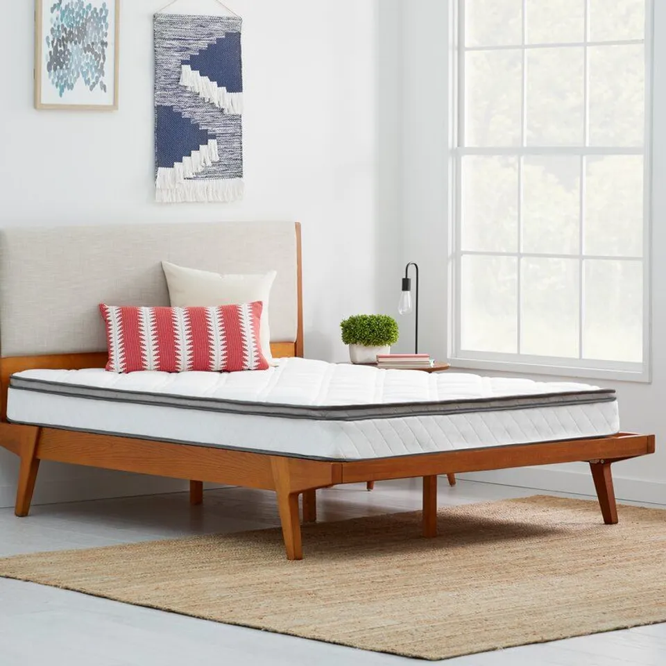 BAGGED PILLOW TOP OPEN COIL MATTRESS DOUBLE