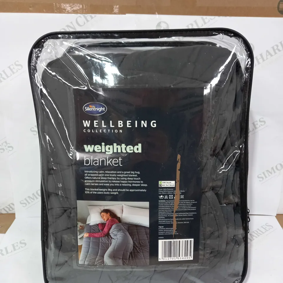 SEALED SILENTNIGHT WEIGHTED BLANKET - GREY