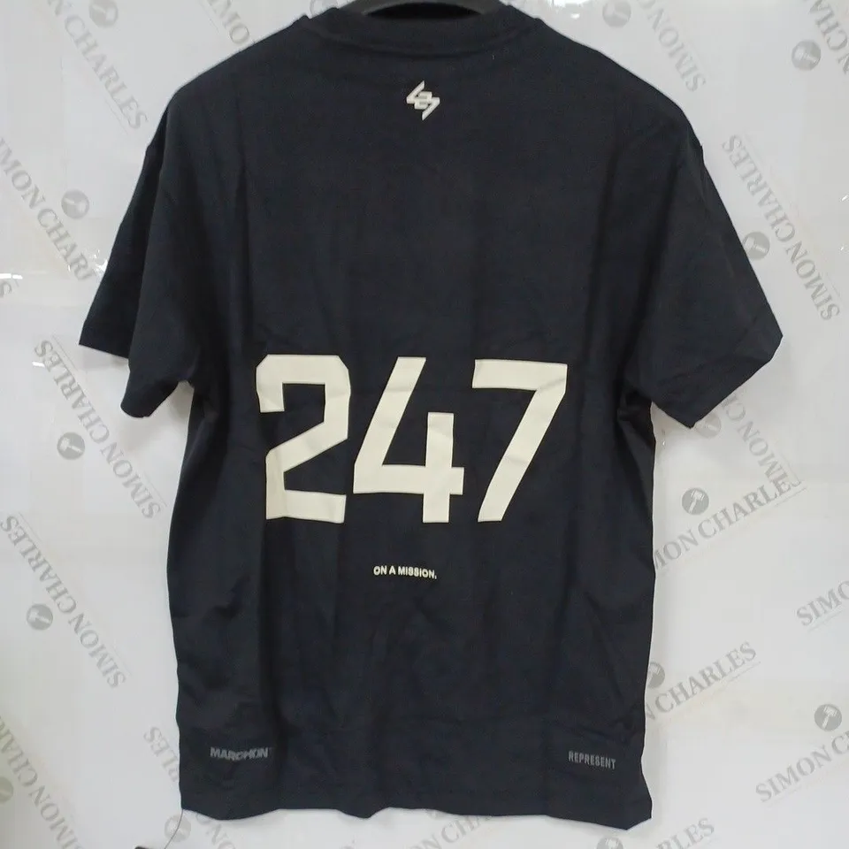 REPRESENT TEAM 247 OVERSIZED T-SHIRT SIZE SMALL