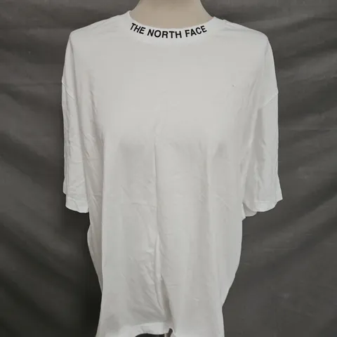 THE NORTH FACE MENS SHORT SLEEVE ZUMU RELAXED TEE IN WHITE SIZE XL