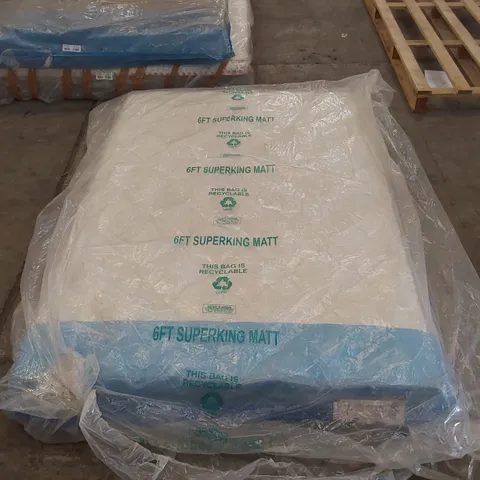 QUALITY BAGGED DOUBLE 135cm AIRSPRUNG LUXURY QUILTED MEDIUM MATTRESS
