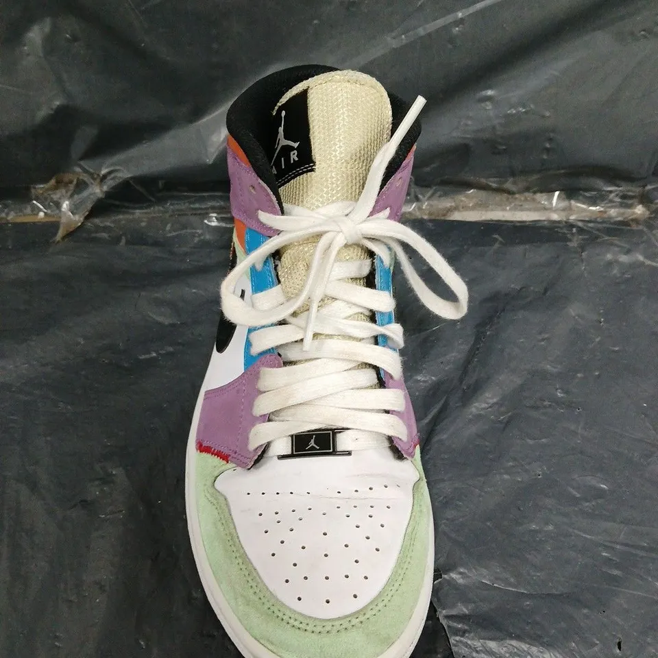 UNBOXED PAIR OF WOMENS AIR JORDAN RETRO TRAINERS- UK SIZE 6