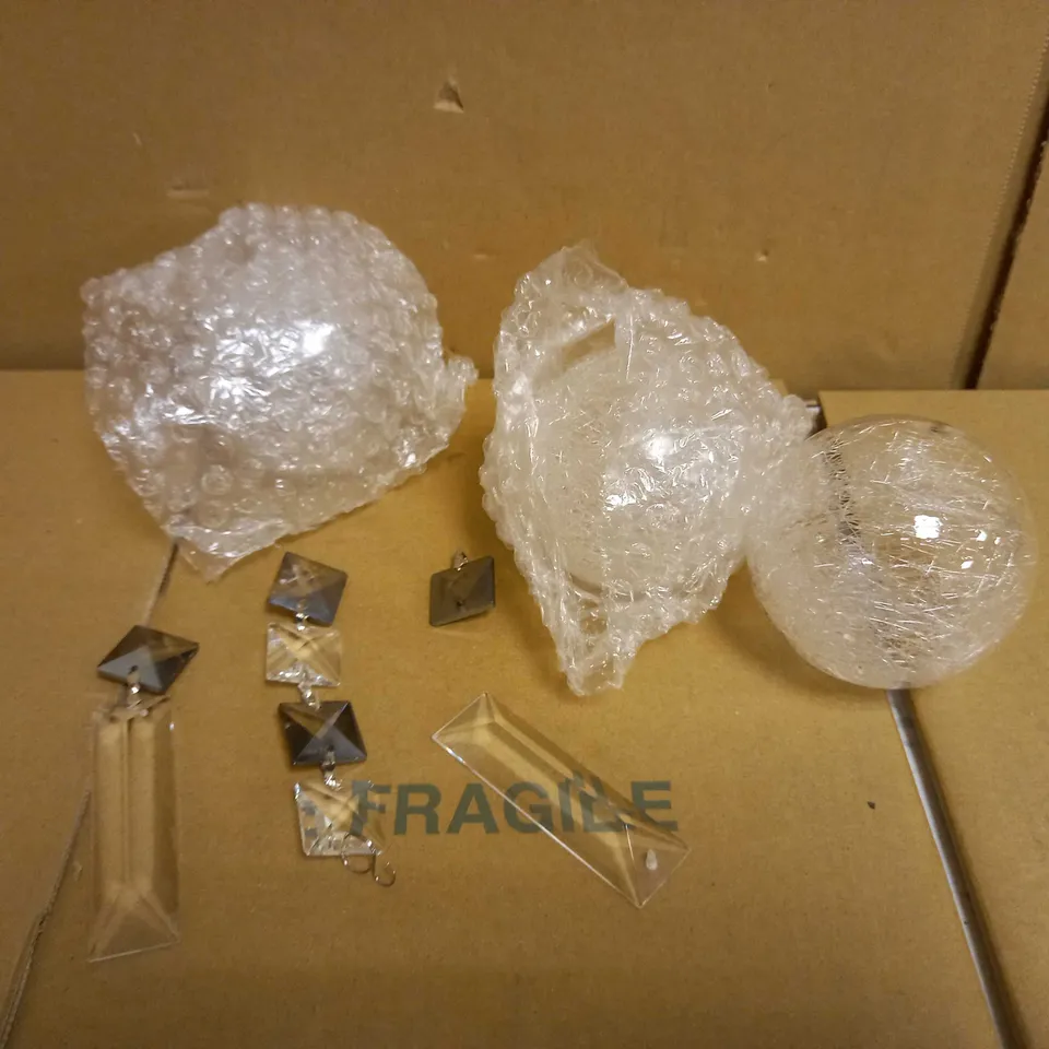 PAGAZZI KARLIE 3LT CEILING LIGHT - POLISHED CHROME EFFECT 