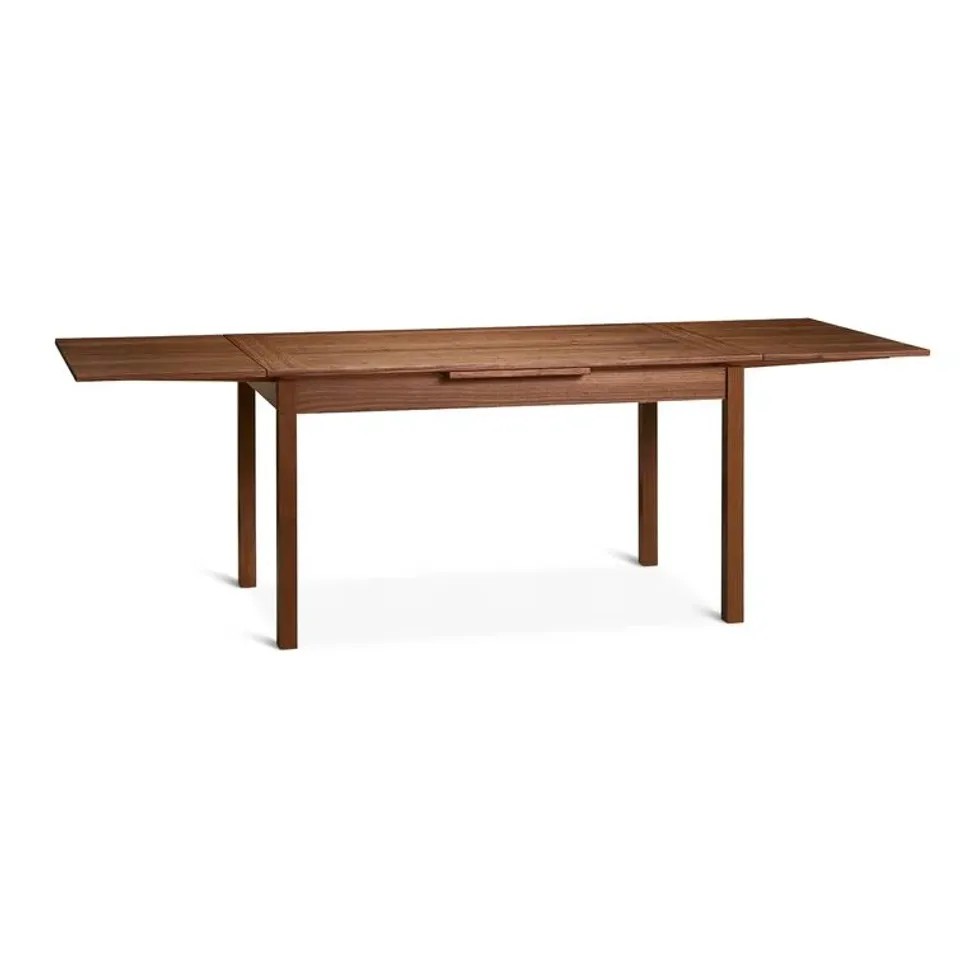 BOXED DINEX EXTENDABLE DINING TABLE 90X140/240 CM - WALNUT (1 BOX)