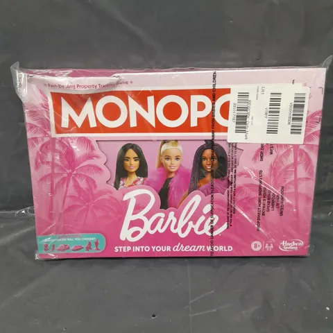 BOXED MONOPOLY BARBIE BOARD GAME 