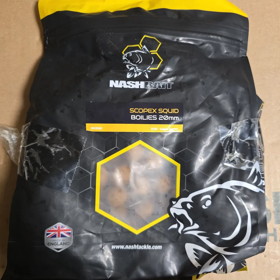 NASHBAIT SCOPEX SQUID BOILIES 20MM – FISHING BAIT
