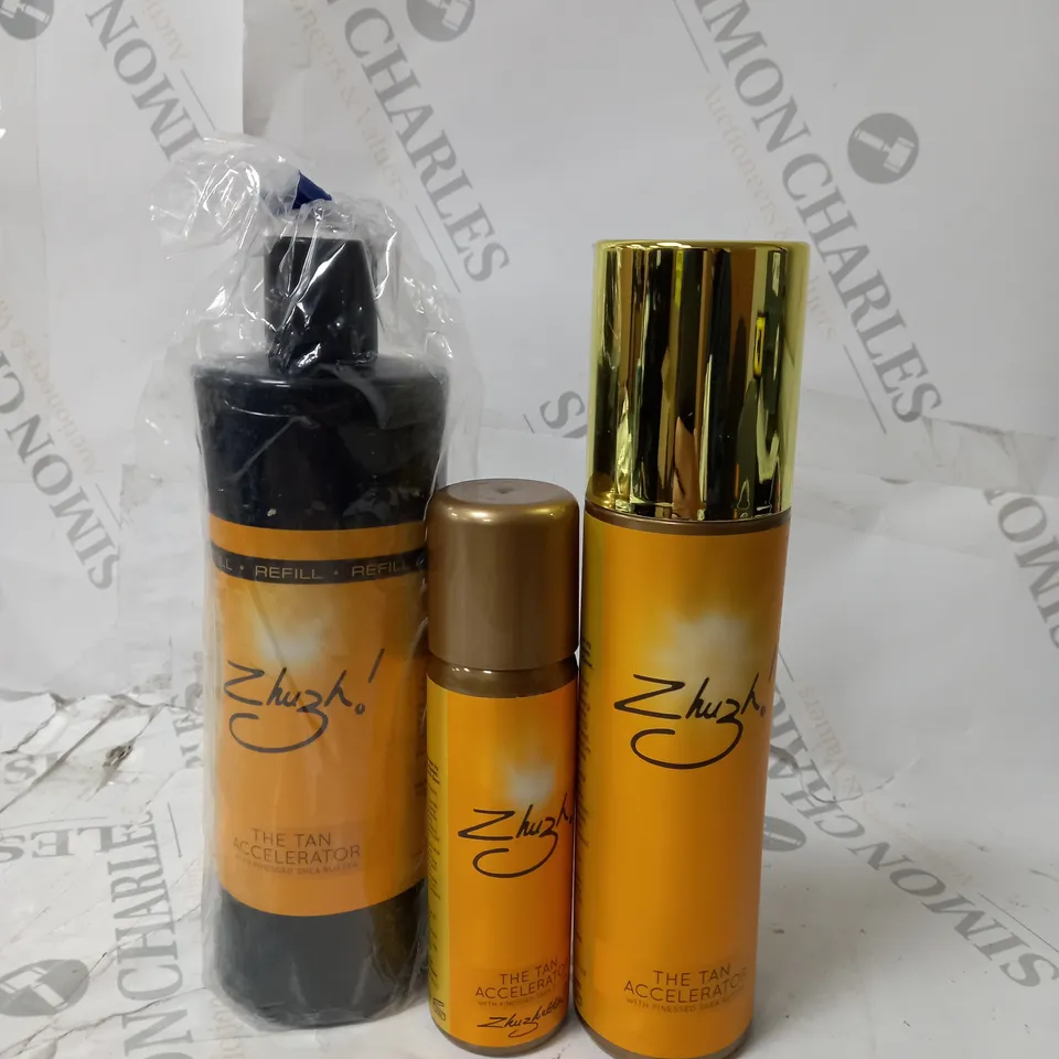 SET OF 3 ZHUZH TAN ACCELERATOR HOME AND AWAY 