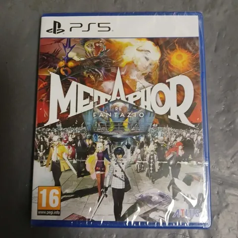 SEALED METAPHOR RE FANTAZIO PS5 GAME