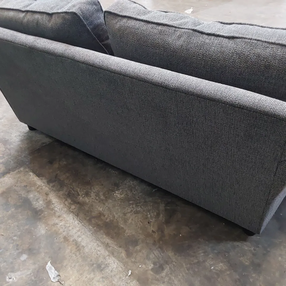 QUALITY BRITISH DESIGNER LOUNGE Co. BRIONY TWO SEATER SOFA GREY FABRIC 