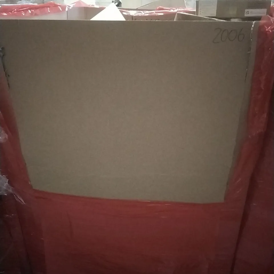 PALLET OF ASSORTED HOUSEHOLD GOODS AND PRODUCTS TO INCLUDE;CEILING FAN WITH LIGHT, BOXED FURNITURE ETC
