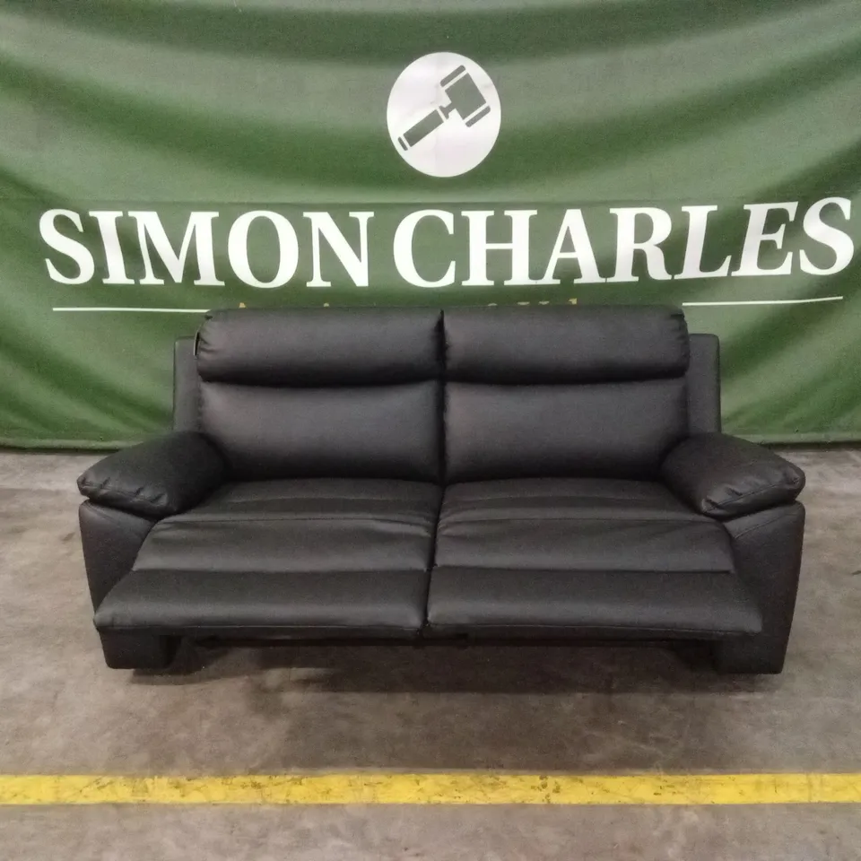 EDISON 3 SEATER LUXURY FAUX LEATHER RRP £799