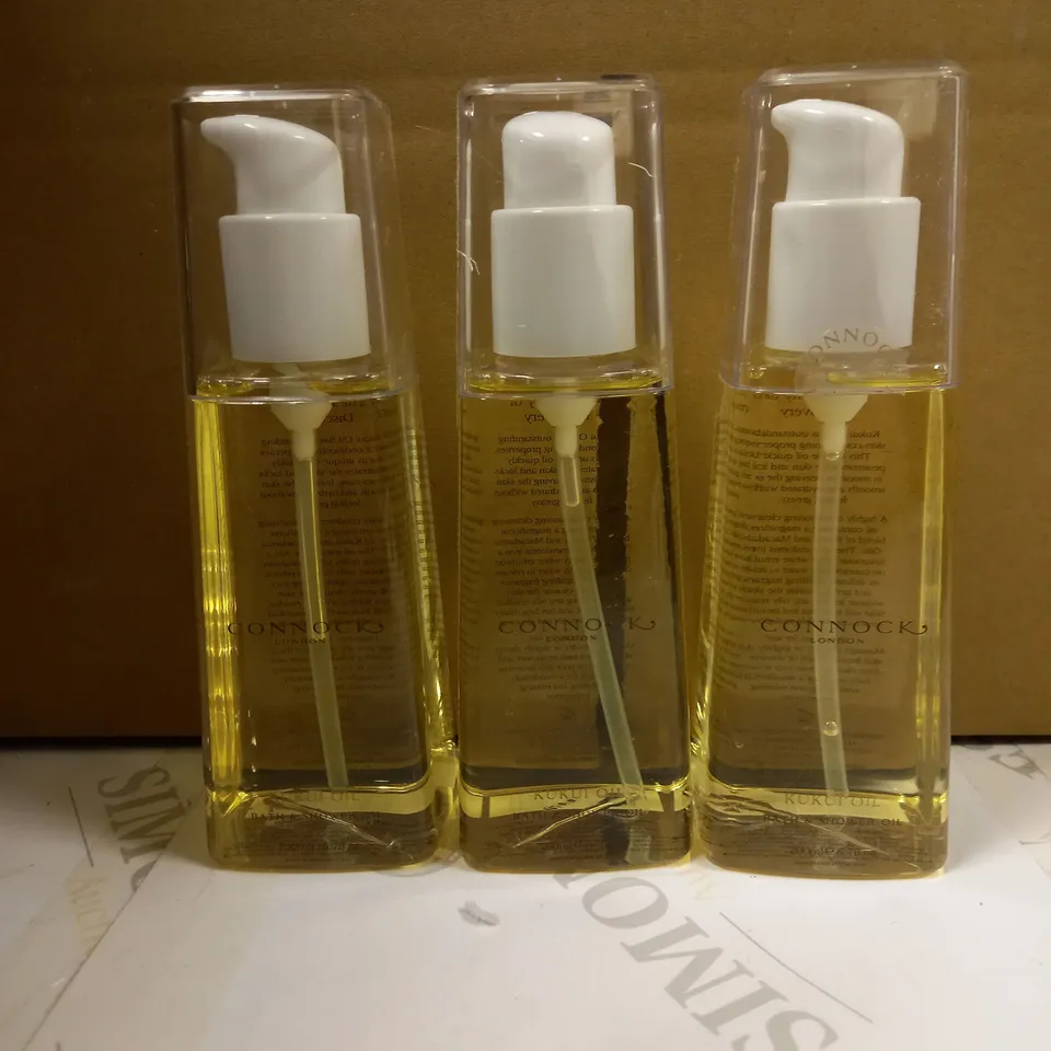 CONNOCK LONDON KUKUI OIL BATH AND SHOWER OIL