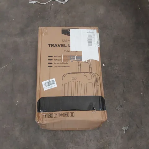 BOXED LUGG LIGHTWEIGHT TRAVEL SUITCASE 