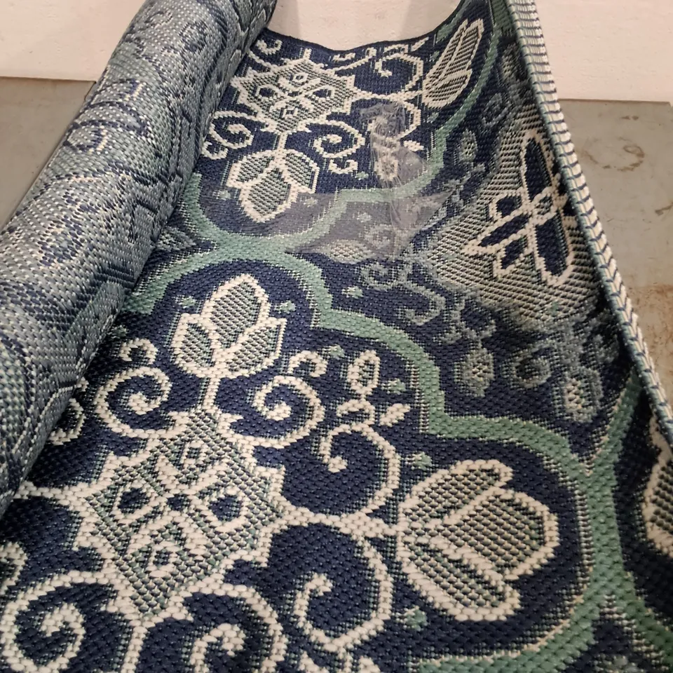 BRAND NEW PACO HOME BLUE RUG - 120X170CM